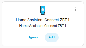 Locate the Connect ZBT-1 integration