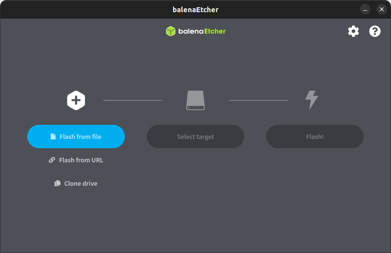 Selecting the image