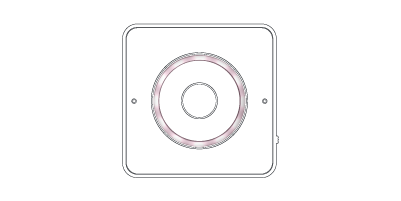 Solid white